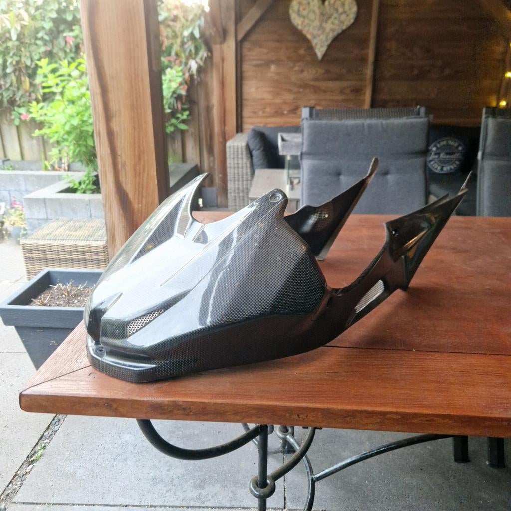 BMW S1000R 2014-2016 carbon/composiet tank airbox cover 1-de, Ophalen of Verzenden, Voor, BMW, Bumper