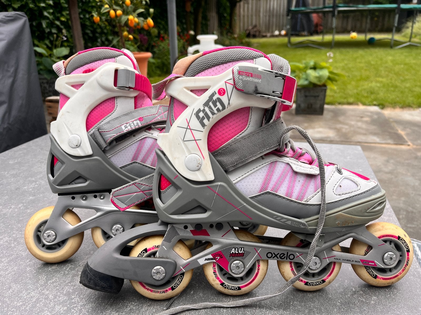 Oxelo Fit 5 Inline Skates - Verstelbaar Maat 35-38, Kinderen, Inline skates 4 wielen, Ophalen, Overige merken