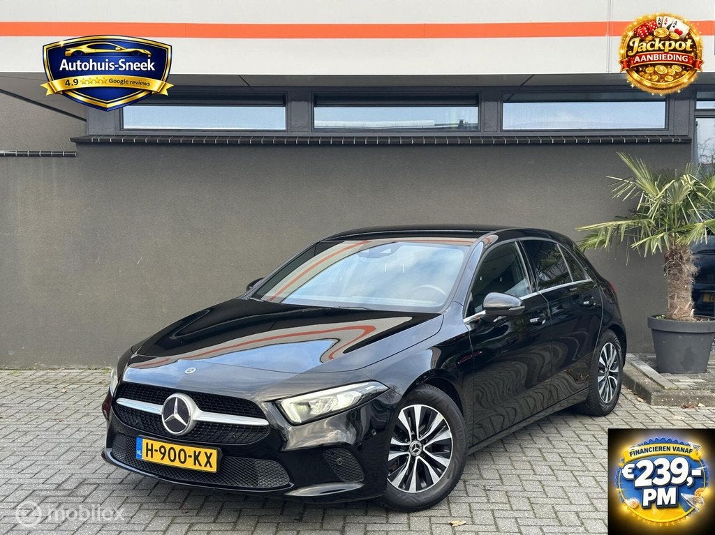 Mercedes A-klasse 160 Business Solution |BTW|Dealeronderhoud, Voorwielaandrijving, Gebruikt, Euro 6, 4 cilinders
