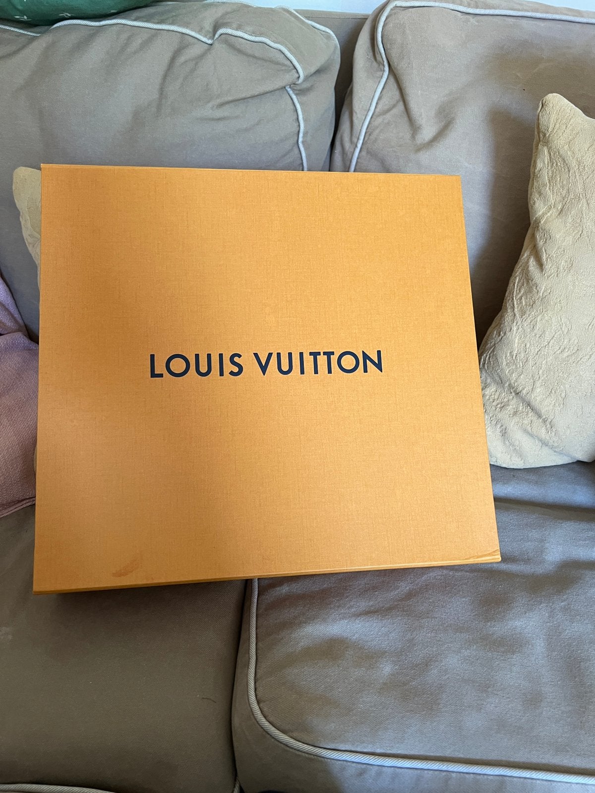 Doos louis vuitton, Verzenden, Zo goed als nieuw, Zwart
