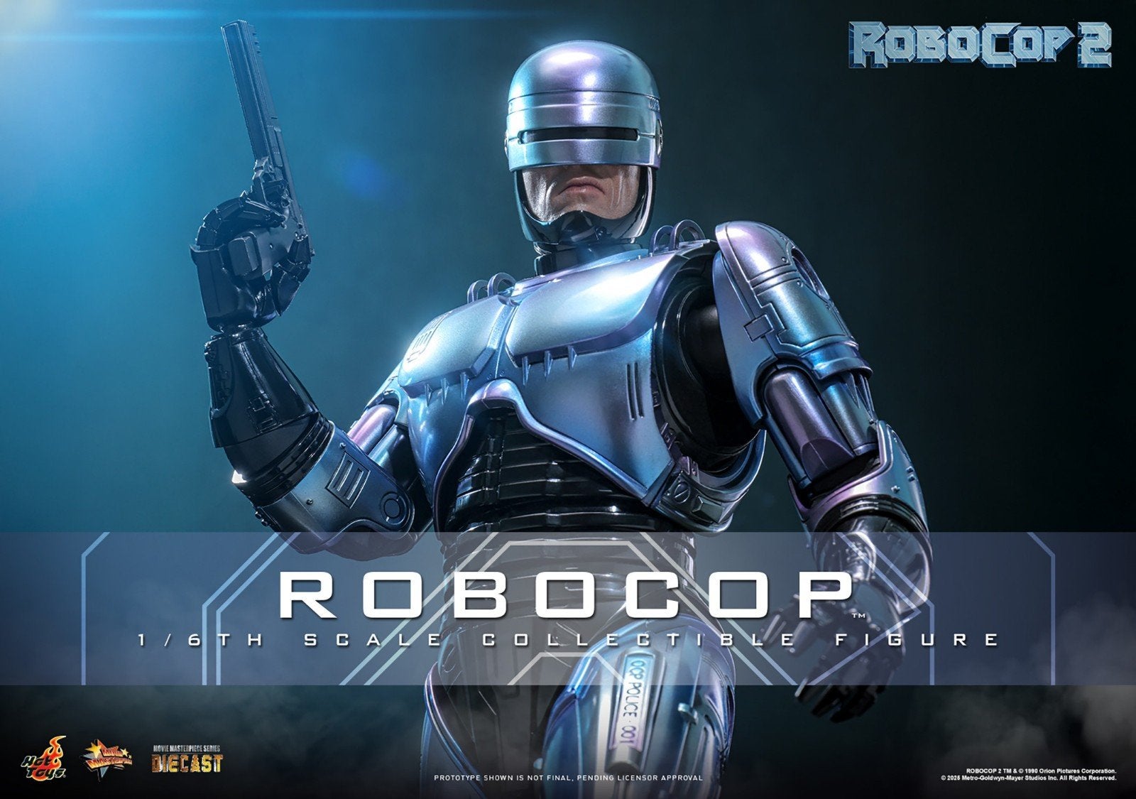 Hot Toys Robocop 2 Diecast 1/6 Schaal Figuur, Ophalen of Verzenden, Zo goed als nieuw