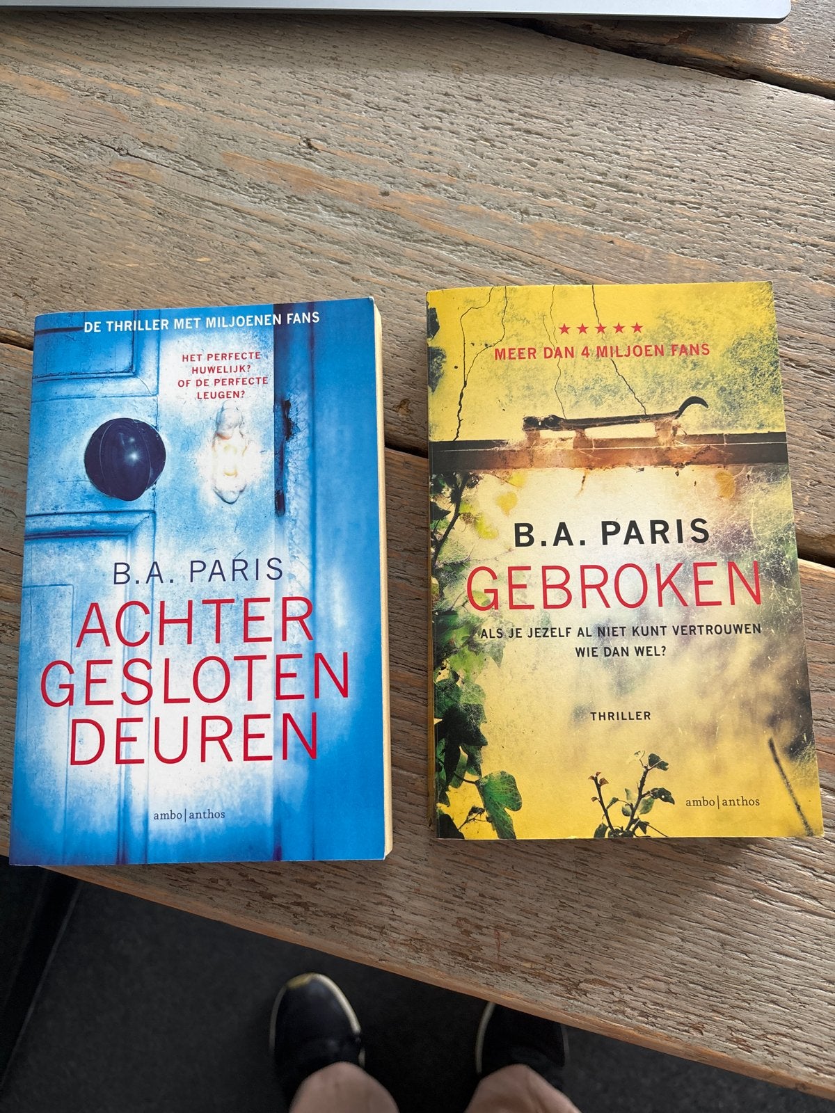 B.A. Paris Thriller Boeken: Achter Gesloten Deuren & Gebroke, Boeken, Ophalen of Verzenden, Zo goed als nieuw