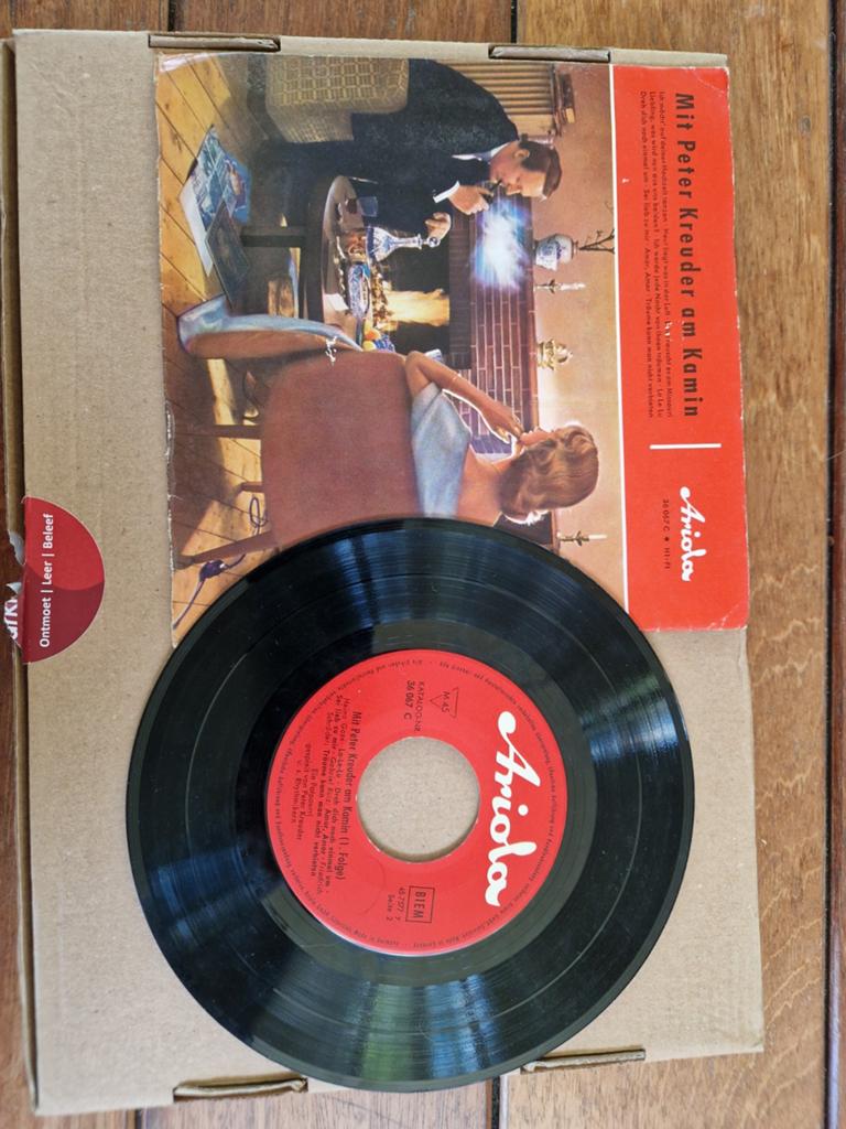 Peter Kreuder - Mit Peter Kreuder am Kamin (Single), Gebruikt, 7 inch, Single, Voor 1960