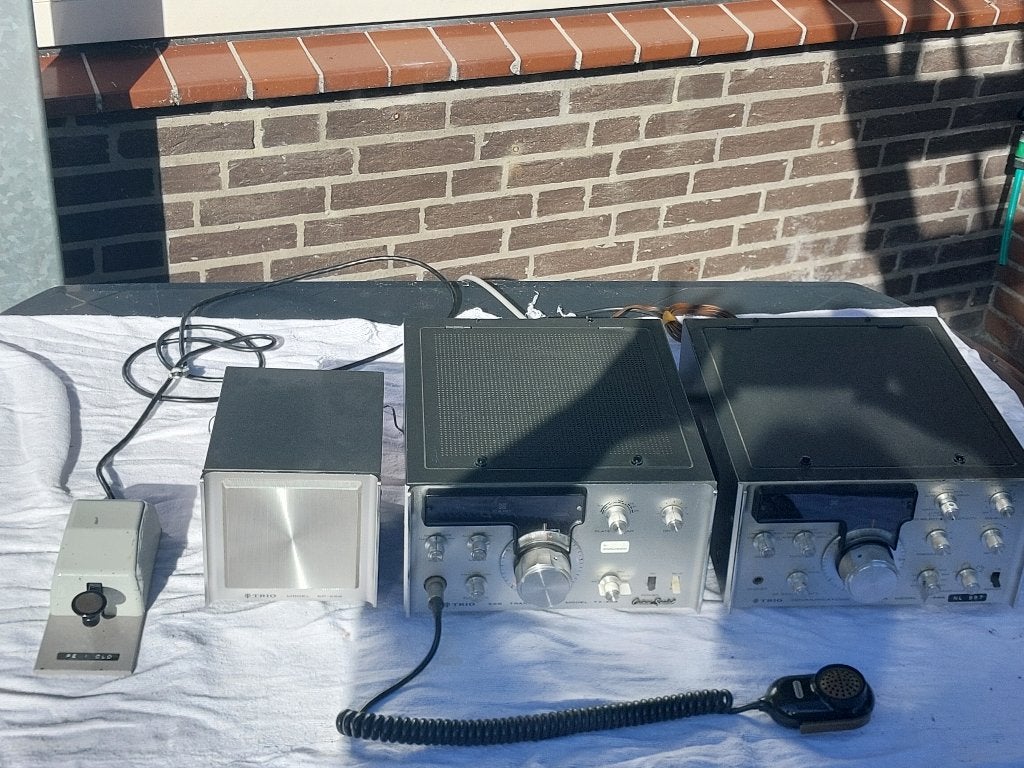 Trio tx 599 zender ontvanger jr 599, Ophalen, Gebruikt, Zender en Ontvanger