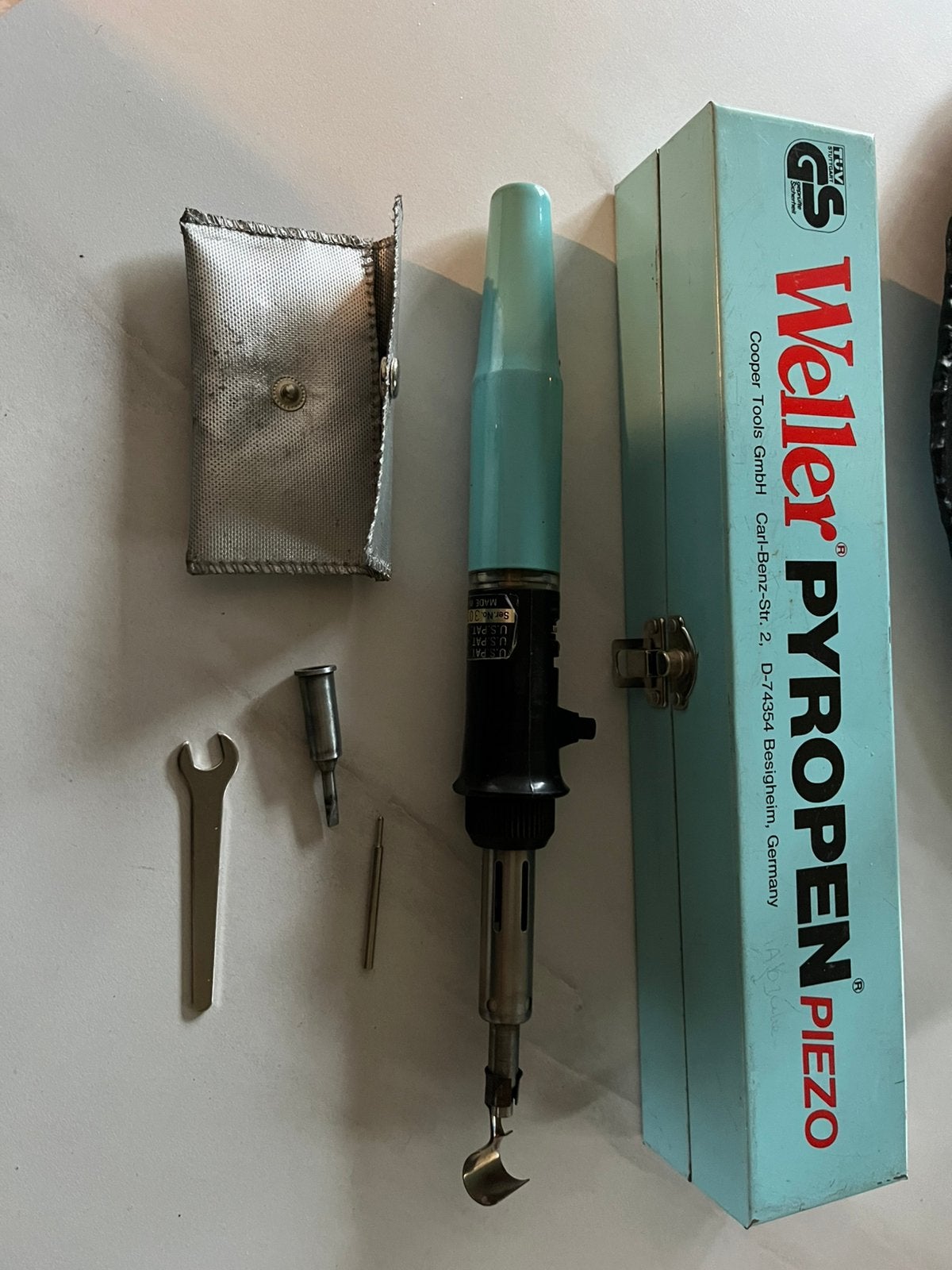 Weller gassoldeerbrander pyropen, Ophalen, Zo goed als nieuw