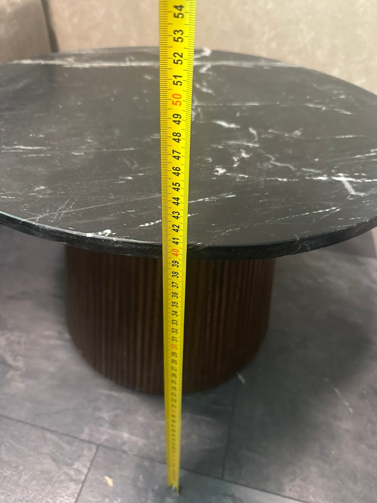 Bijzettafeltje, Rond, Zo goed als nieuw, Minder dan 50 cm, 50 tot 100 cm