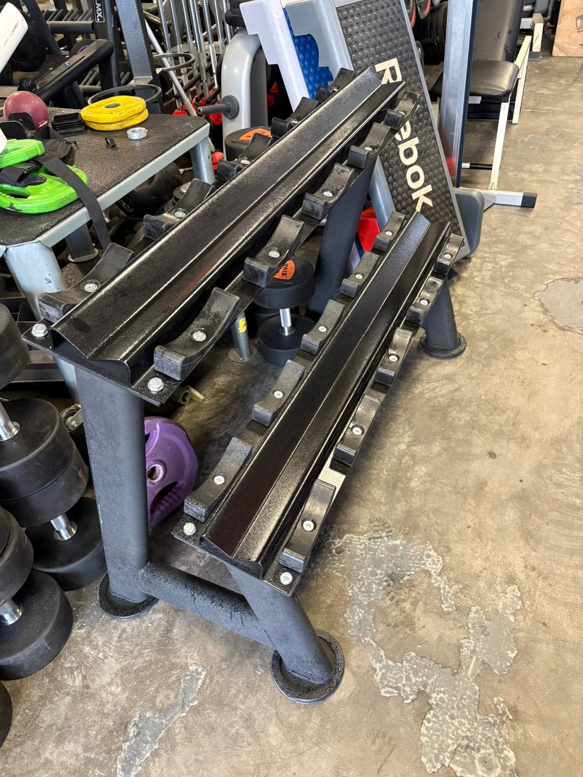Nieuwe lifemaxx 5 pair dumbbell rek ( evt 2 x ), Dumbbell, 5 paar, Lifemaxx, Nieuw