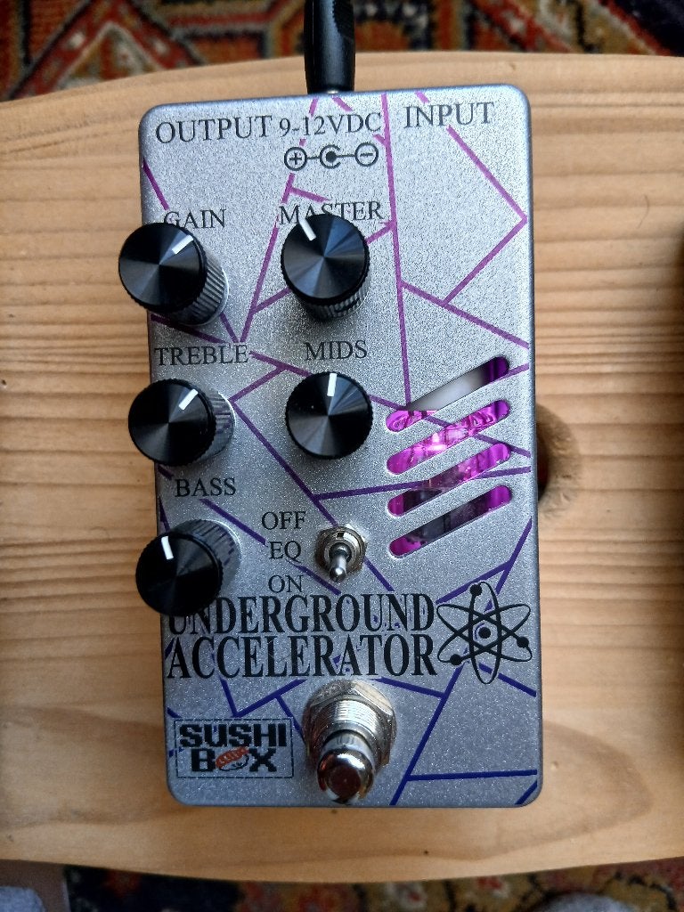 Sushi Box Underground Accelerator buizen overdrive/preamp