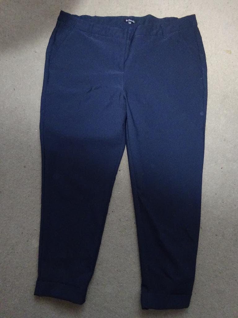 MS Mode broek mt 46, Kleding | Dames, Broeken en Pantalons, Verzenden, Zwart, Maat 46/48 (XL) of groter, Zo goed als nieuw