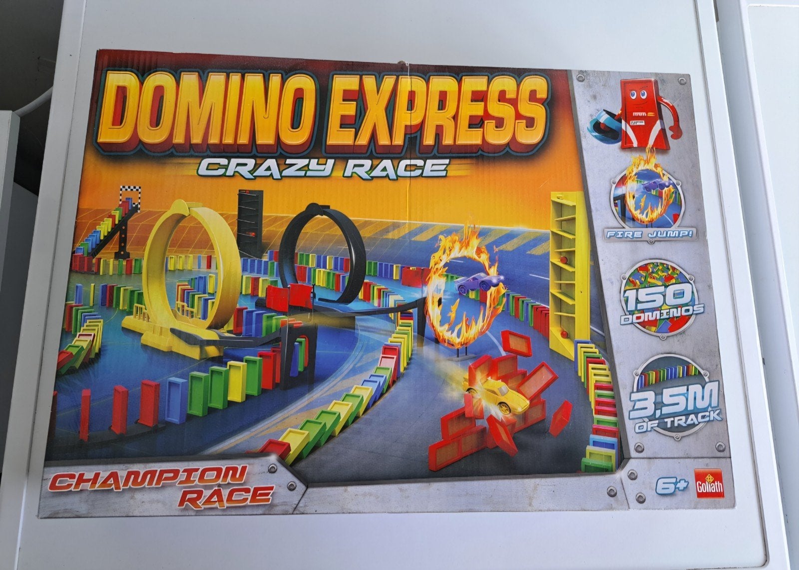 Domino Express Crazy Race - Champion Race, Ophalen of Verzenden, Gebruikt, Jongen of Meisje