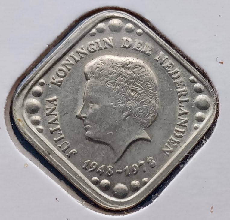 Penning 5 cent 1978 Juliana 30 jaar Koningin, Verzenden, Overige materialen, Nederland