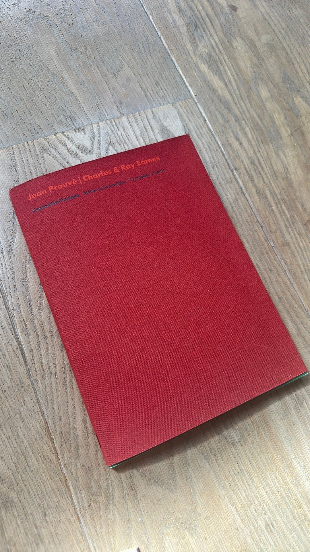 Jean Prouvé | Charles & Ray Eames - Boek, Ophalen of Verzenden, Zo goed als nieuw, Overige onderwerpen