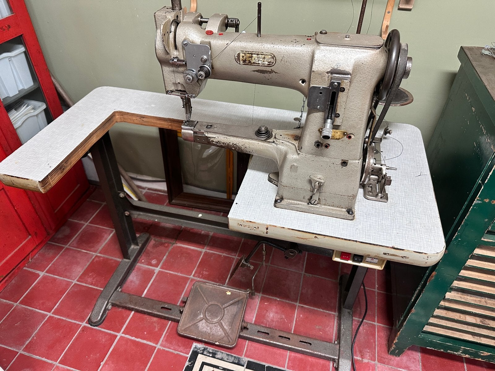 Pfaff Leernaaimachine industriele naaimachine, Ophalen, Gebruikt, Naaimachine, Pfaff