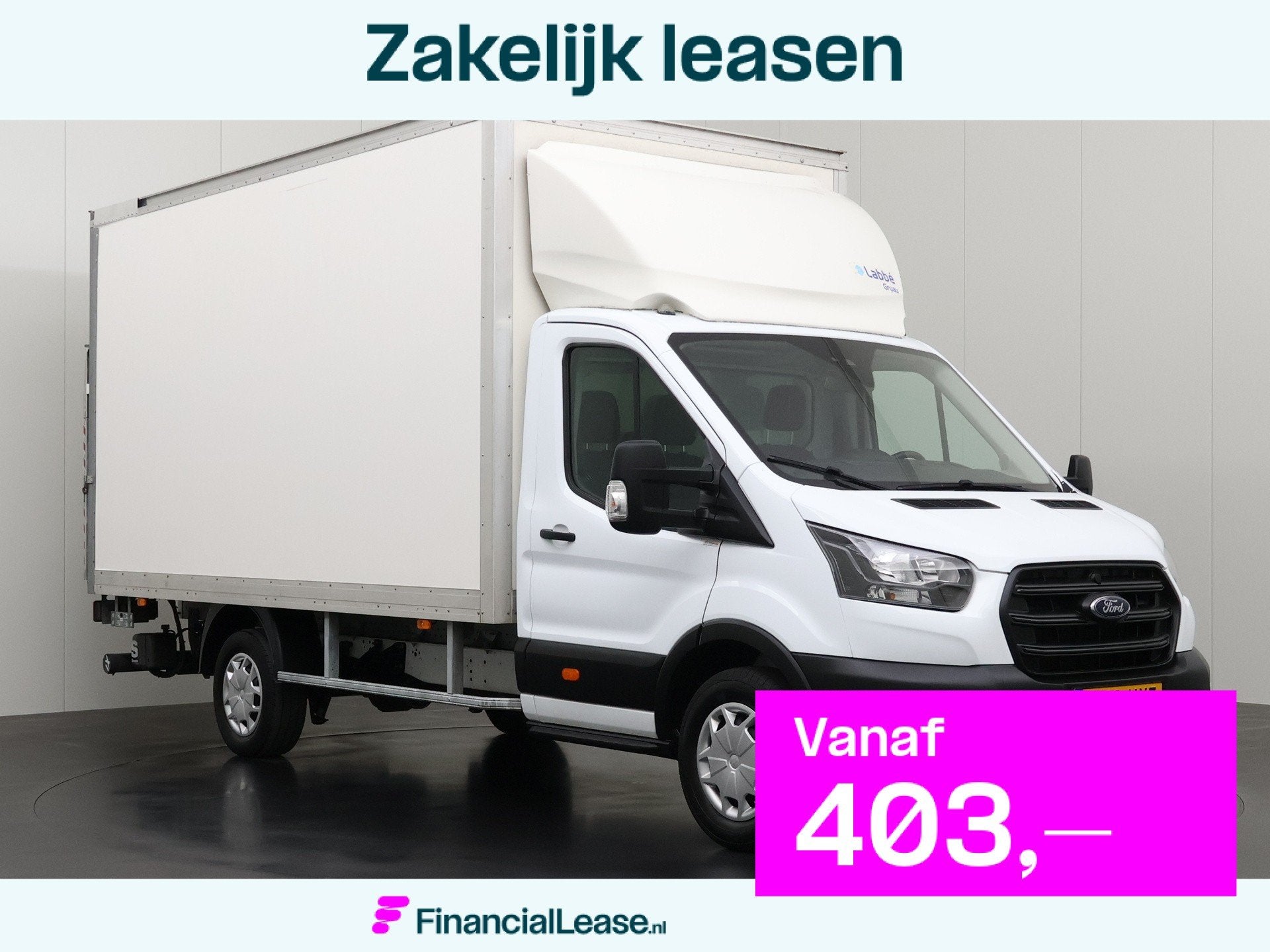 Ford Transit 2.0TDI Bakwagen+Laadklep | Dakspoiler | Airco |