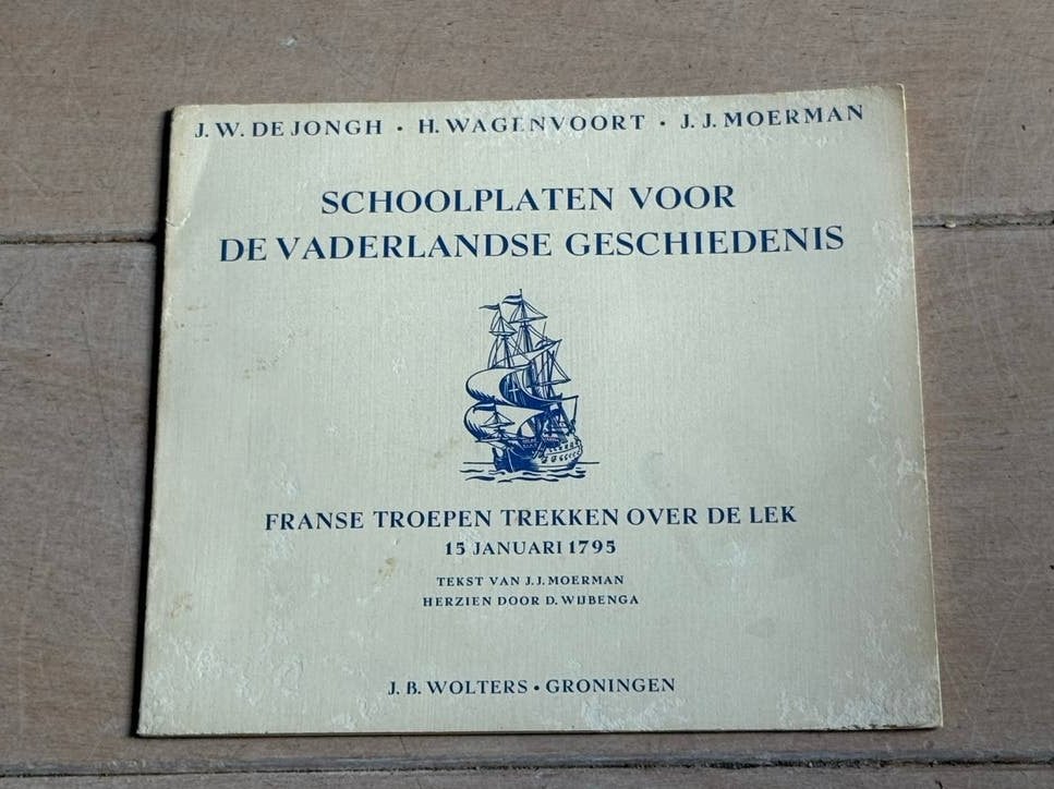 Boekjes bij schoolplaten Vaderlandse Geschiedenis, Antiek en Kunst, Ophalen of Verzenden, Geschiedenis