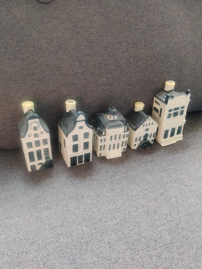 KLM Huisjes - Nrs. 4, 9, 30, 103 & 100 jaar KLM, Verzamelen, KLM Huisjes, Zo goed als nieuw, 1 t/m 20, Gevuld, Ophalen of Verzenden