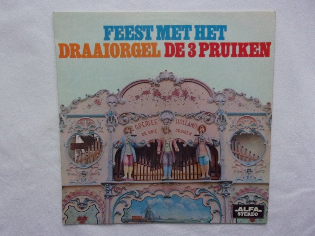 De 3 pruiken - Feest met het draaiorgel LP, LP, Gebruikt, Ophalen of Verzenden, Levenslied of Smartlap
