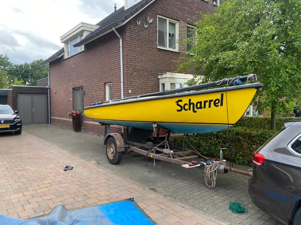 centaur 6 meter zeilboot, Watersport en Boten, Open zeilboten, Gebruikt, Overige merken, Centaur, Polyester, Buitenboordmotor