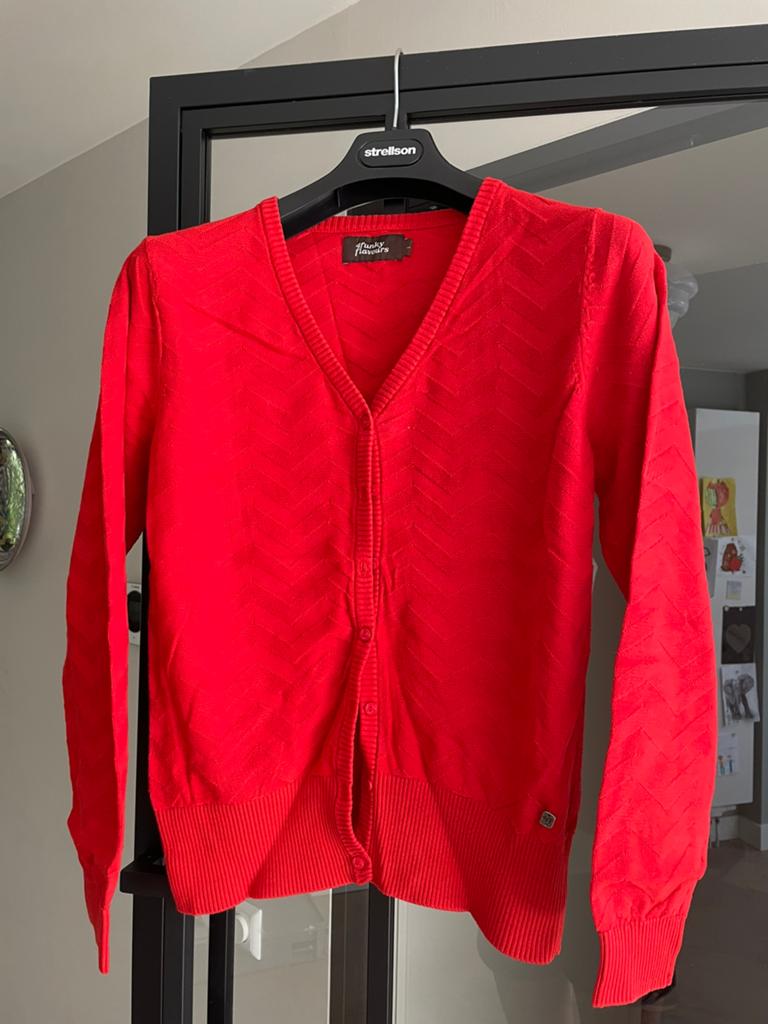 Vestje van 4ff, maat L, uitstekende staat!, Ophalen of Verzenden, Zo goed als nieuw, Maat 42/44 (L), Rood