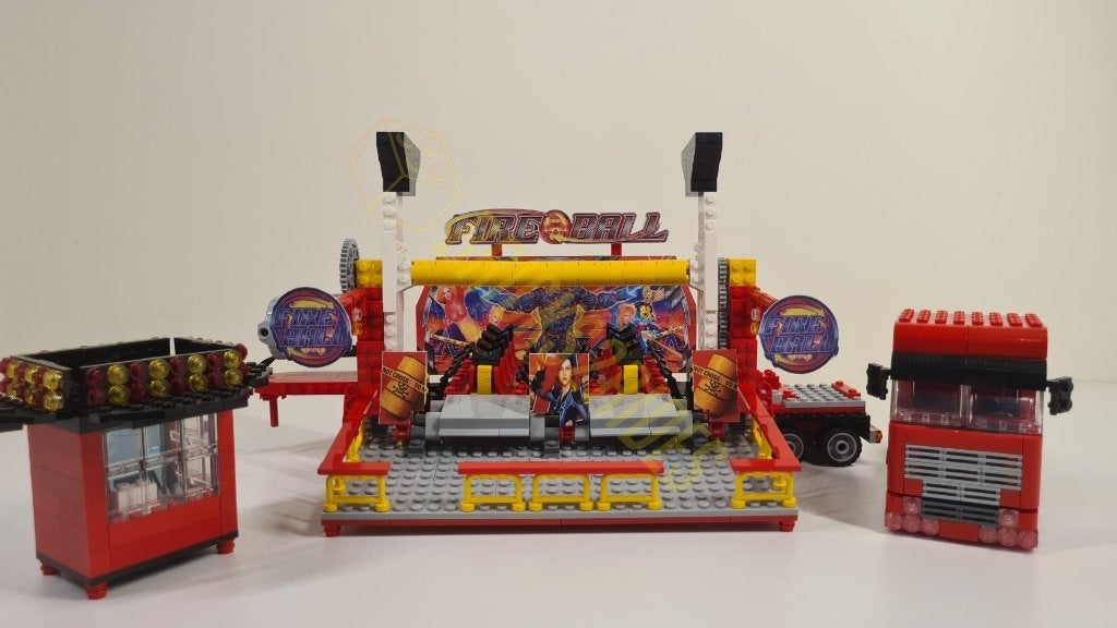 Lego Kermisattractie KMG Surf Ride, Overige thema's, Verzenden, Inclusief instructies, Lego