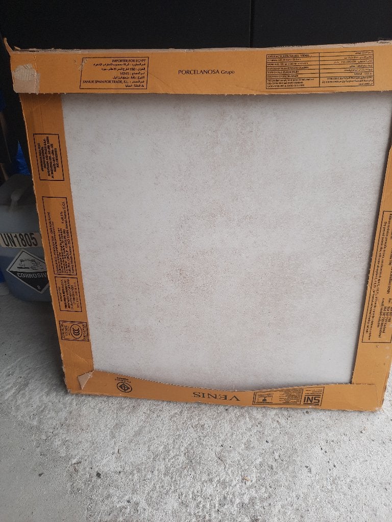 Venis vloertegel baltimore beige 60 x 60 cm nieuw, Ophalen, 30 cm of meer, Steen of Klei, Nieuw