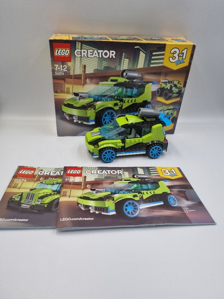 Lego Creator 31074 Rocket Rally Car, Compleet, Lego, Ophalen of Verzenden, Zo goed als nieuw
