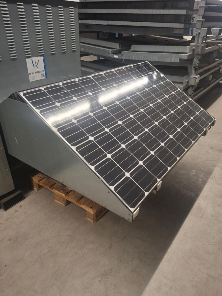 Plug en play zonnepanelen set compleet met omvormer, Ophalen, Gebruikt