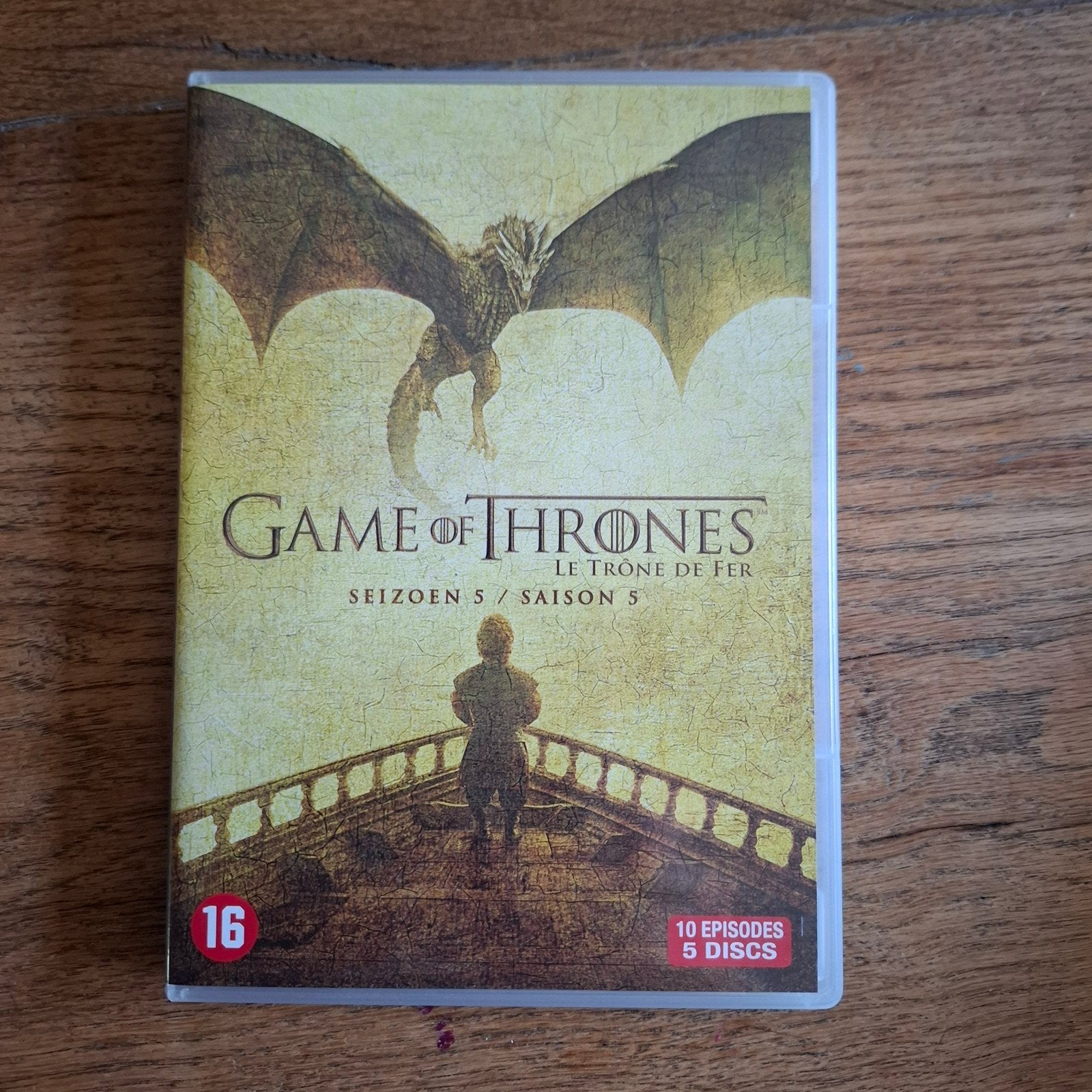 Game of Thrones - Seizoen 5 (DVD), Cd's en Dvd's, Gebruikt, Vanaf 16 jaar, Nederlands, Drama