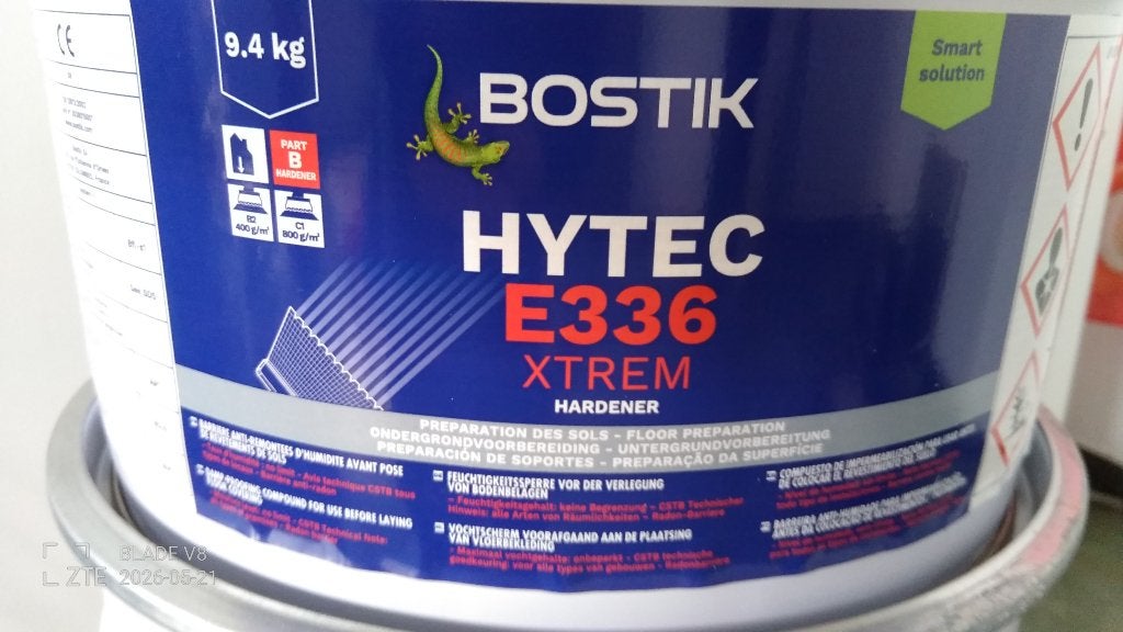 Bostik Hytec E336 2K vochtscherm/primer, Ophalen, Overige typen, Nieuw, Minder dan 20 cm