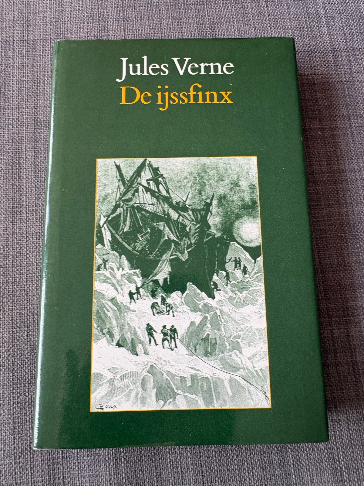 Jules Verne - De IJssfinx (Hardcover), Ophalen of Verzenden, Gelezen, Nederland