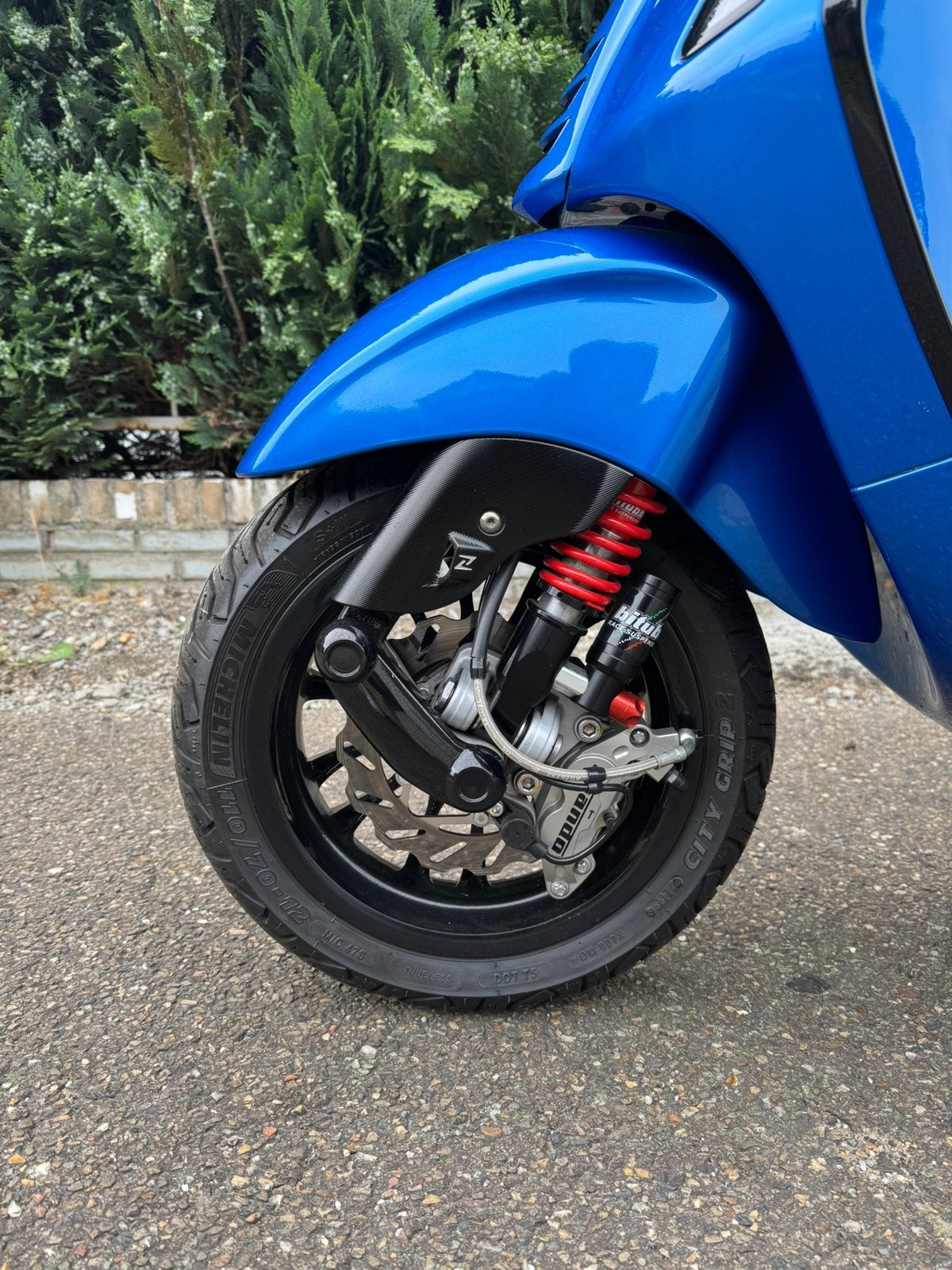 Vespa sprint 125cc 3v FULL OPTION!!!! azzurro blauw, Ophalen, Gebruikt, Overige modellen, Benzine