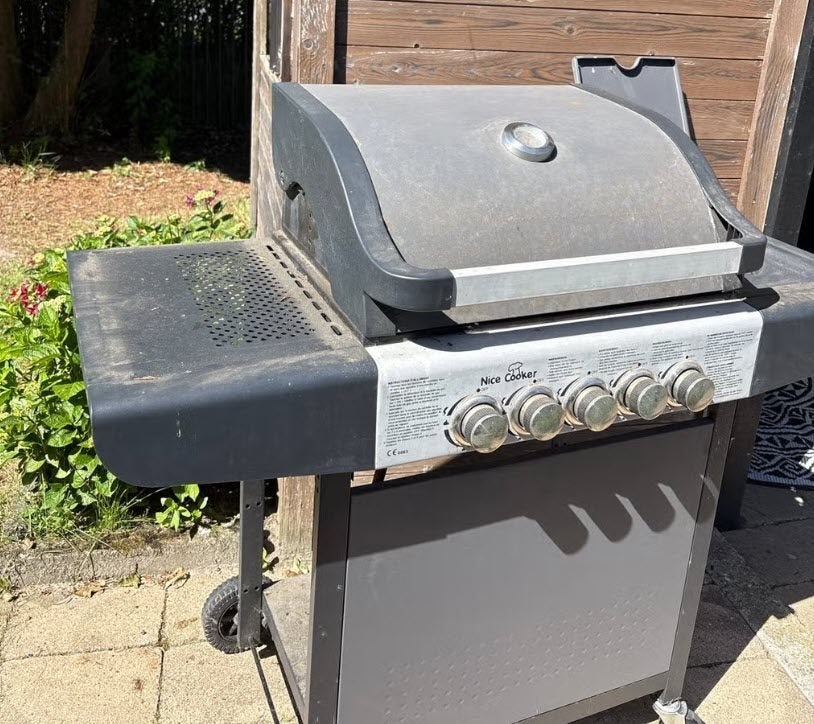 Nice Cooker gas BBQ, Ophalen, Gebruikt, Nice Cooker