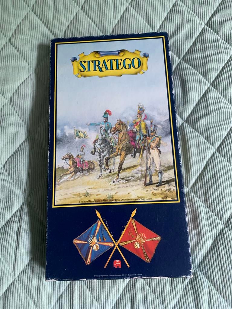 Stratego Bordspel - Klassiek Strategisch Spel, Hobby en Vrije tijd, Een of twee spelers, Ophalen, Zo goed als nieuw