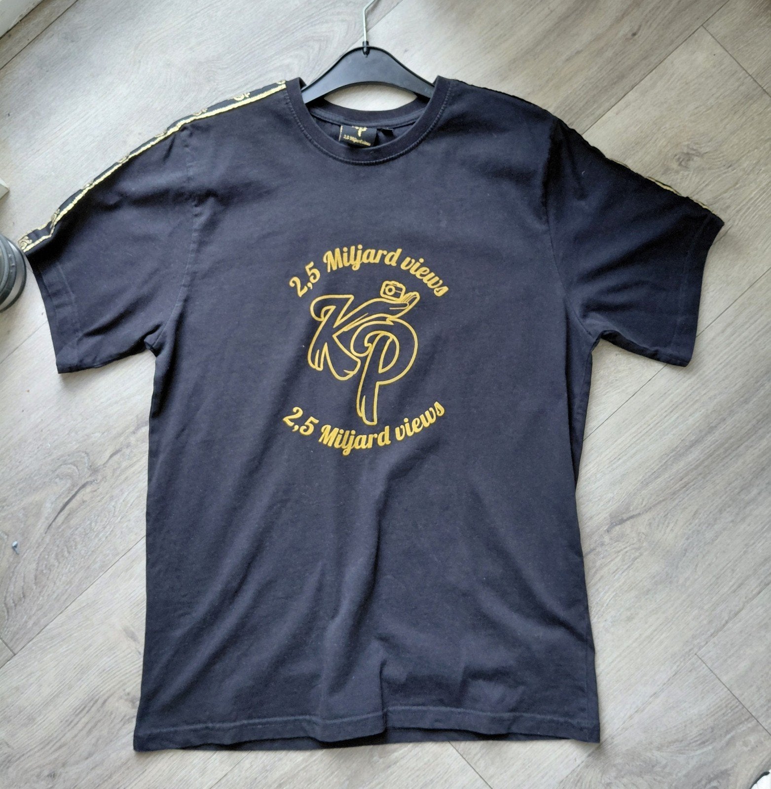 zwart knolpower shirt maat m, Maat 48/50 (M), Zwart, Zo goed als nieuw, Knolpower
