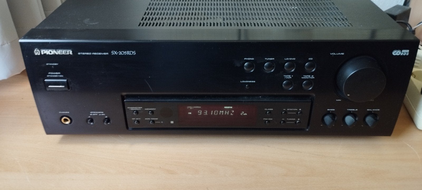 Pioneer SX-205rds, Gebruikt, Ophalen of Verzenden, Pioneer, Minder dan 60 watt