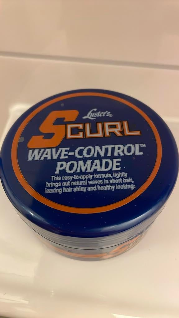 Lusters S Curl Wave Control Pomade Wax, Ophalen of Verzenden, Nieuw, Gel, Wax, Haarlak of Mousse
