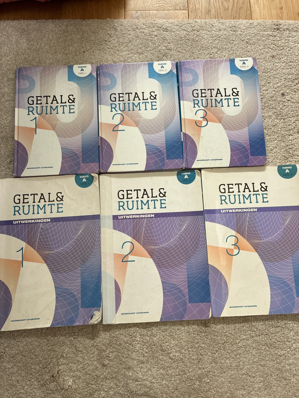 Getal & Ruimte HAVO deel 1 t/m 3 - Elfde editie, Ophalen of Verzenden, Gelezen, HAVO, Wiskunde A