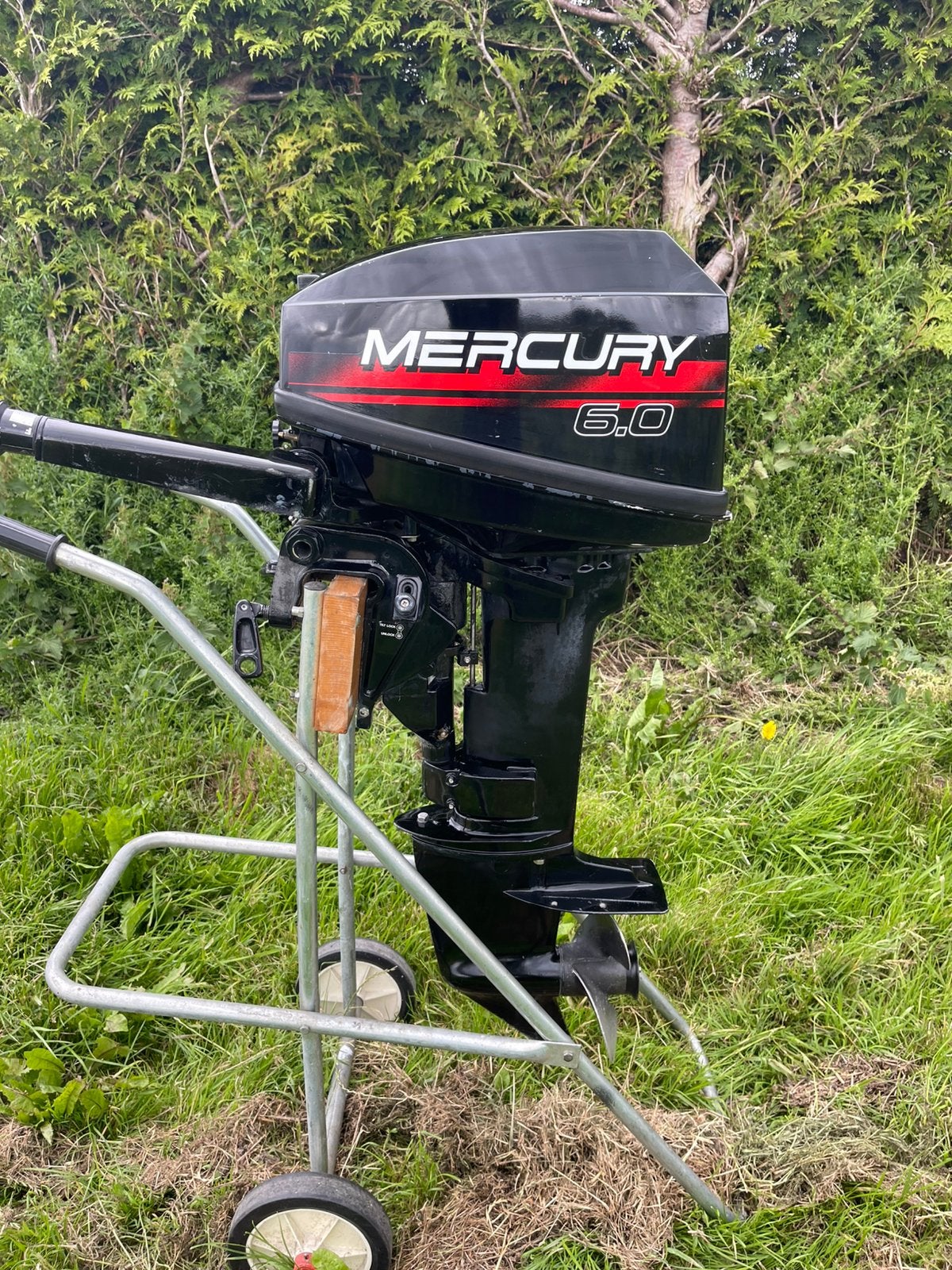 Mercury 9,9 pk 2 takt kortstaart buitenboordmotor 10 pk, Ophalen, Gebruikt, 5 tot 10 pk, Buitenboordmotor