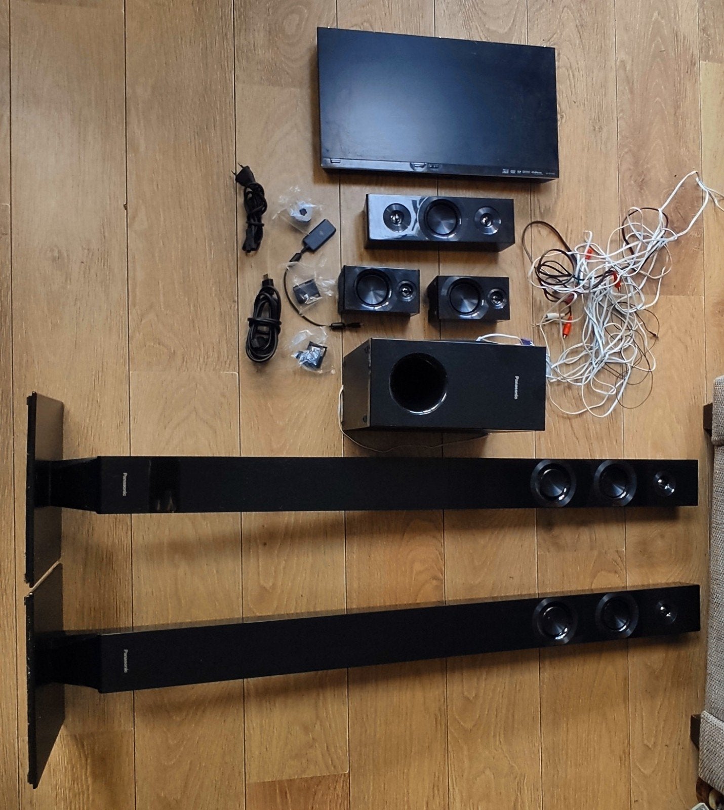 Panasonic 5.1 Home Cinema Surround Sound Systeem, Ophalen, Gebruikt, Panasonic, Blu-ray-speler