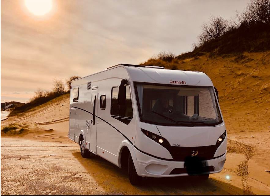 Dethleffs Integraal Trend 7057 EBL, Caravans en Kamperen, Ringverwarming, Fiat, Diesel, Particulier