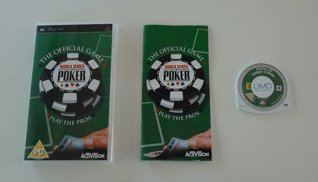World Series of Poker compleet voor Sony PSP, 1 speler, Ophalen, Zo goed als nieuw, Vanaf 3 jaar
