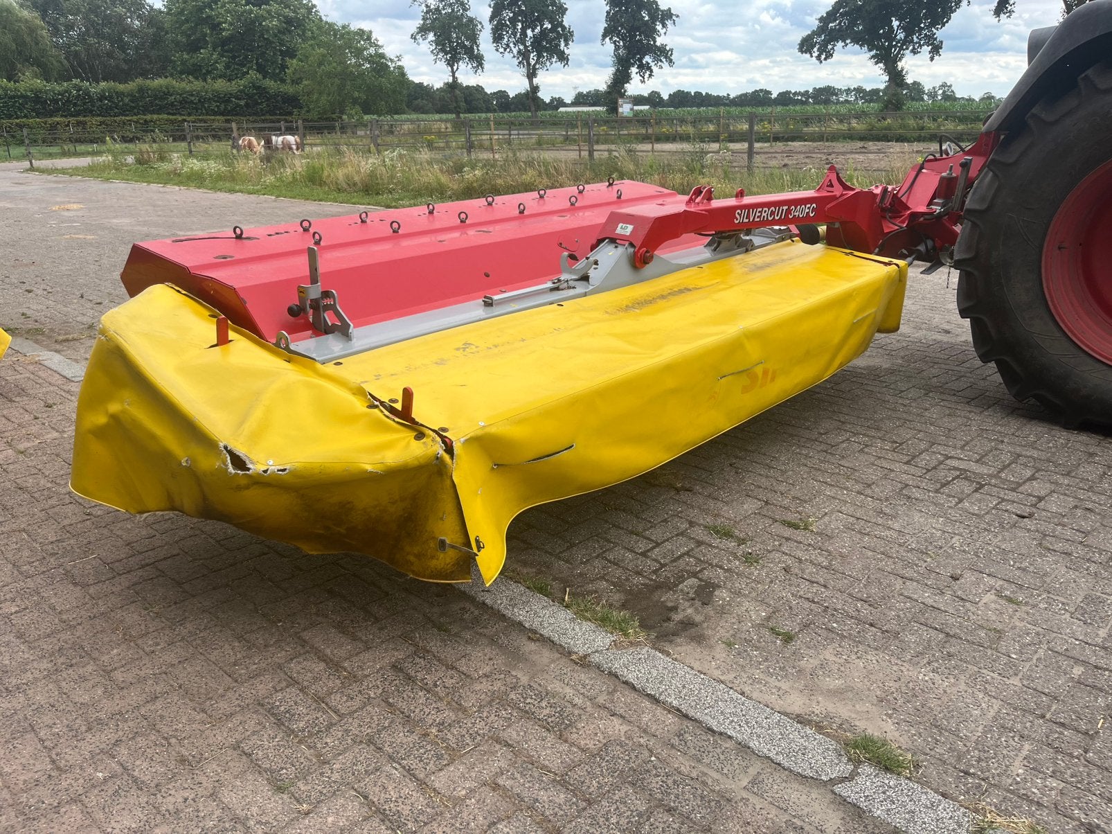 Maaier agrarisch Sip Silvercut 340FC tractor achtermaaier, Ophalen of Verzenden, Akkerbouw, Weidebouw