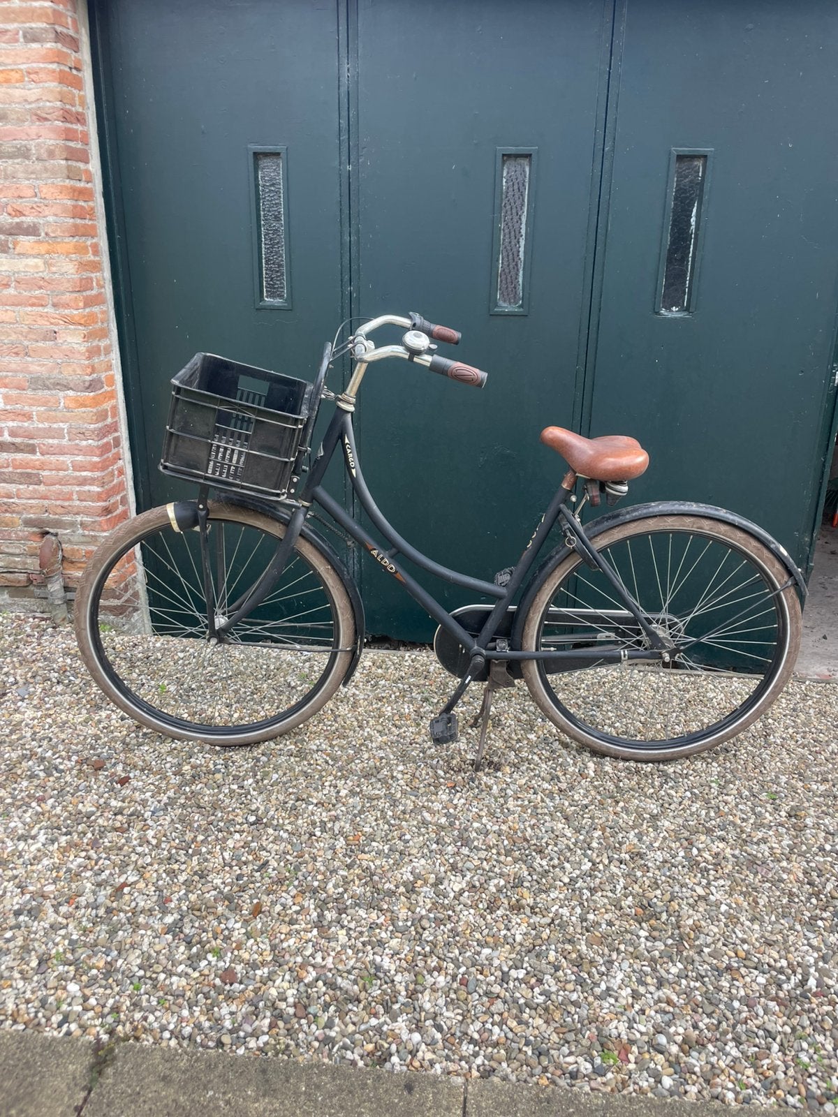 Stadsfiets, Terugtraprem, Gebruikt, Versnellingen, 56 cm of meer