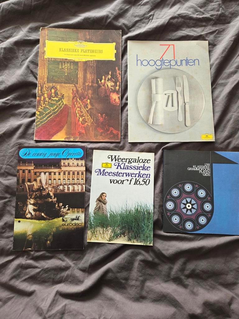 Klassieke vinyl lp catalogus, Ophalen of Verzenden