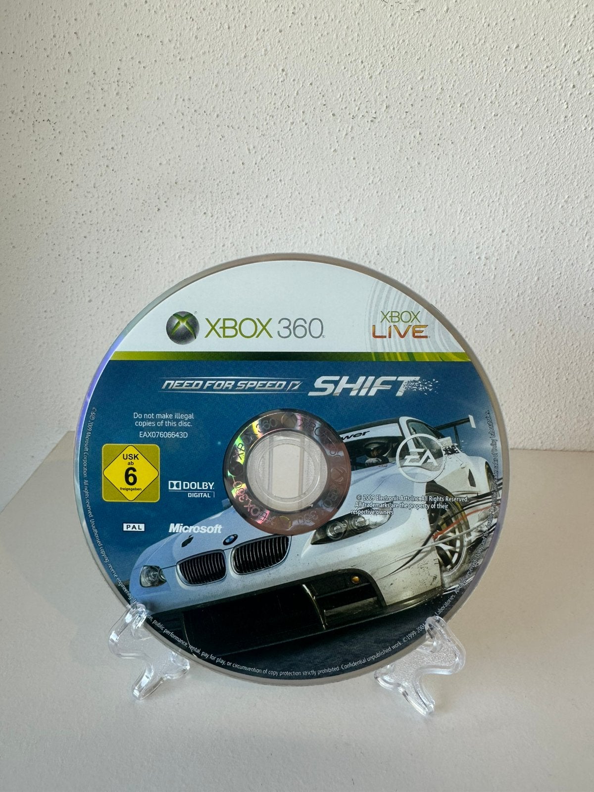 Need for speed shift xbox 360 live, Verzenden, 1 speler, Racen en Vliegen, Zo goed als nieuw