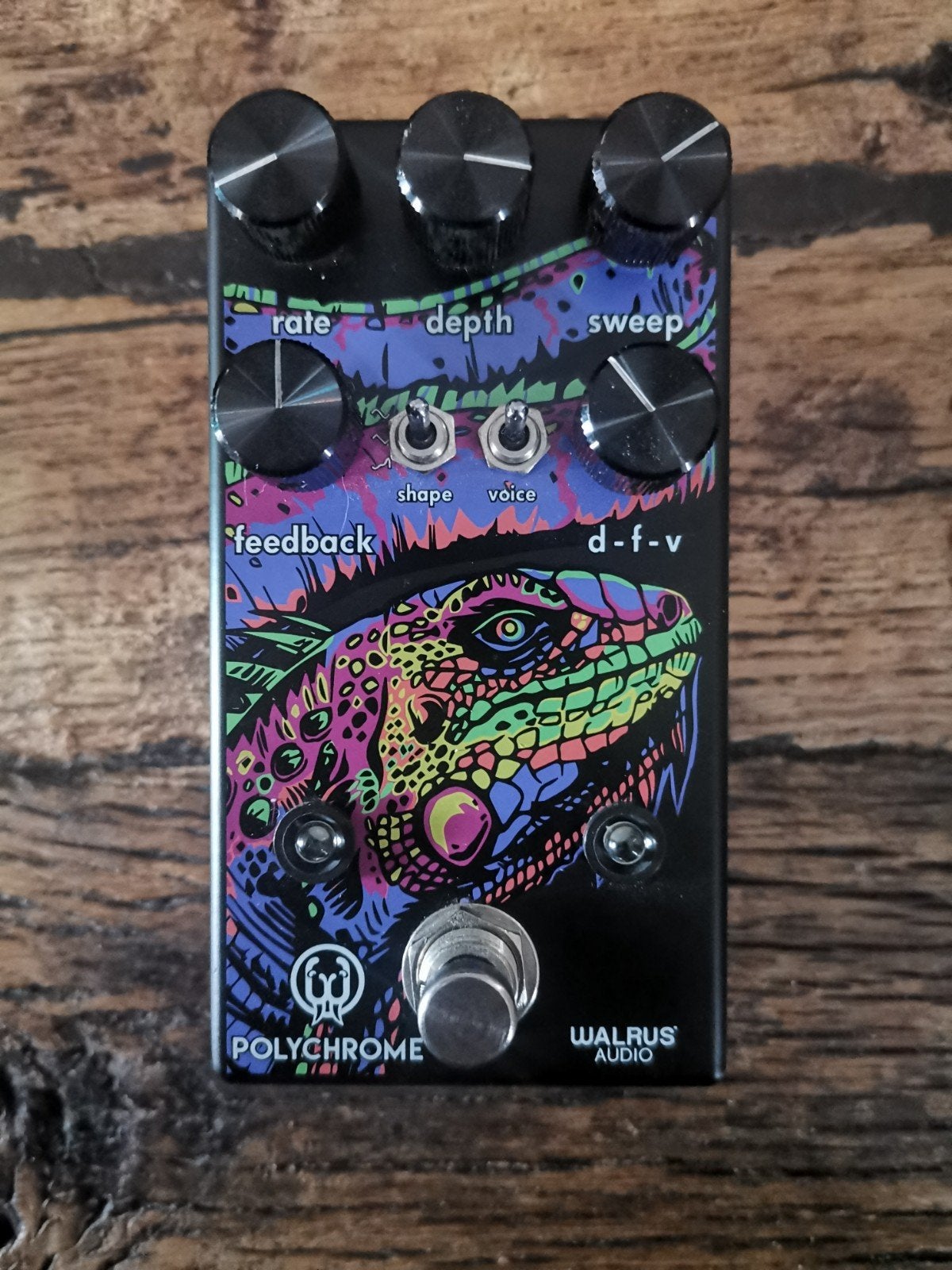 Walrus Audio Polychrome Flanger, Muziek en Instrumenten, Effecten, Ophalen of Verzenden, Zo goed als nieuw