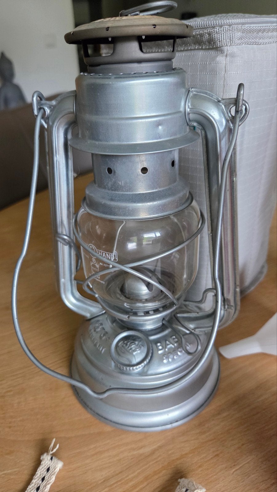 Feuerhand Baby olielamp met draagtas en accessoires, Ophalen of Verzenden, Gebruikt