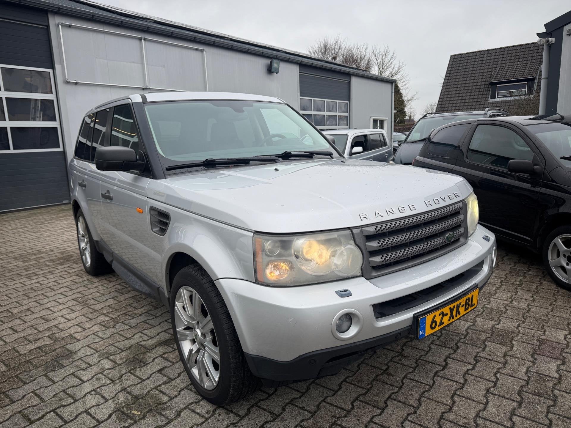 Land Rover Range Rover Sport 4.4 V8 HSE Grijs 2006 TOP ONDER, Auto's, Automaat, Gebruikt, 4394 cc, Leder