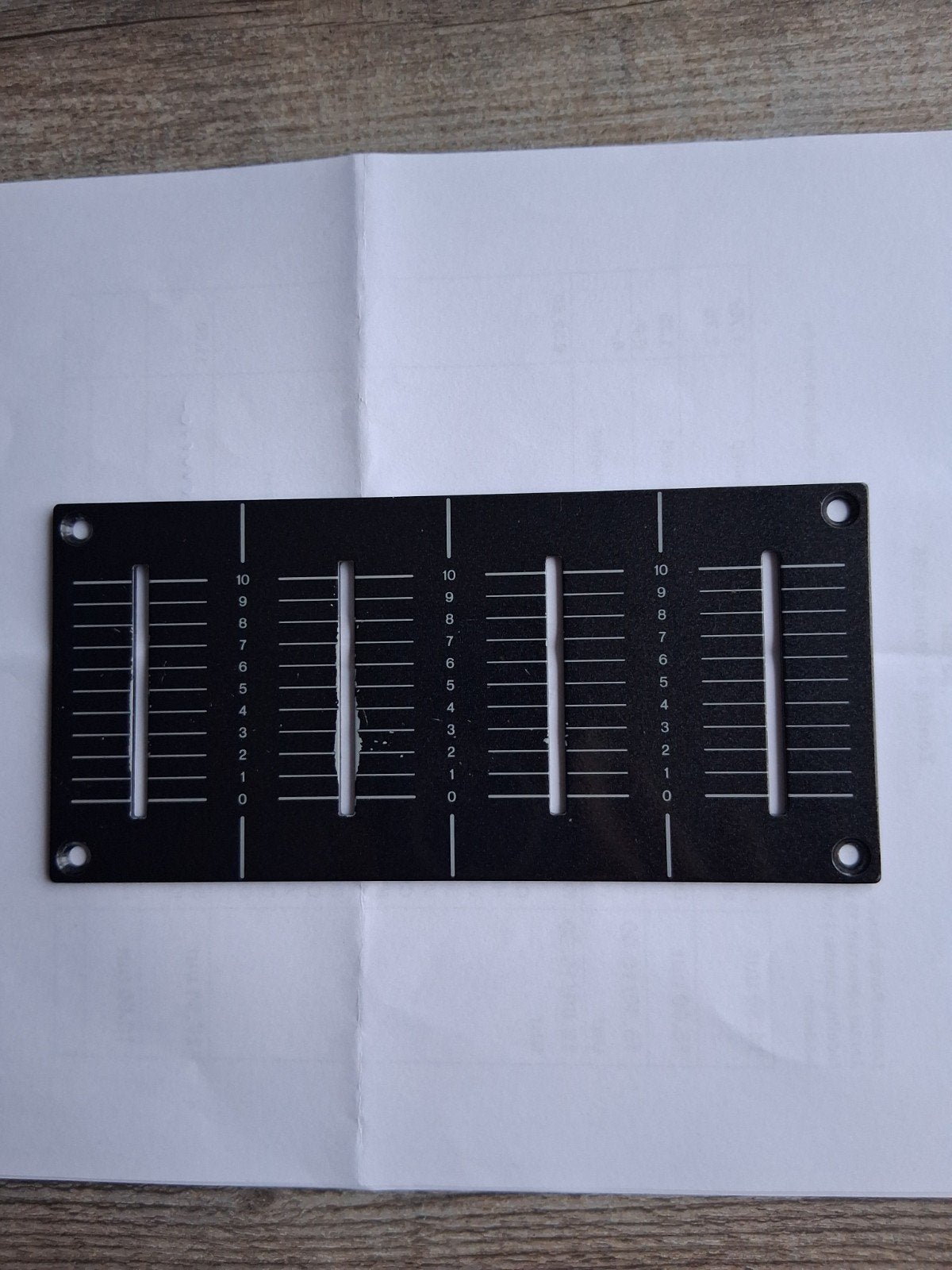 Pioneer dj djm 800 originele faderplate DAH 2426, Ophalen of Verzenden, Gebruikt, Minder dan 5 kanalen