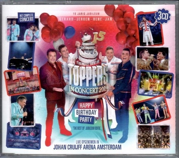 Toppers in Concert 2019: Happy Birthday Party (3CD), Cd's en Dvd's, Ophalen of Verzenden, Zo goed als nieuw